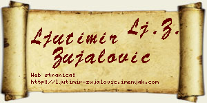 Ljutimir Zujalović vizit kartica